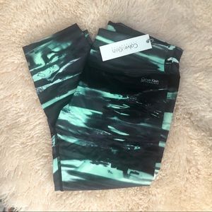 Calvin Klein Mint Green Performance Leggings